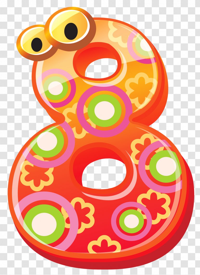 Number 0 Clip Art - Baby Toys - NUMBERS Transparent PNG