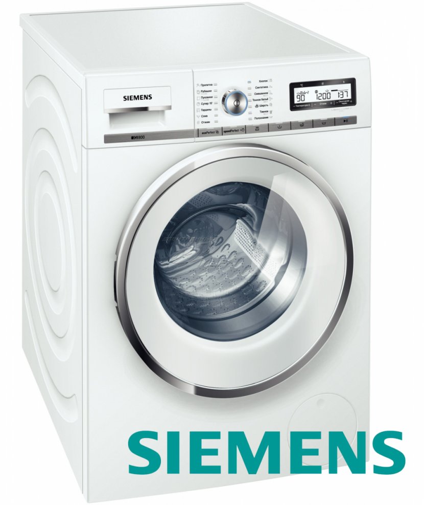 Washing Machines Siemens Home Appliance Detergent Oven - Dishwasher - Machine Transparent PNG