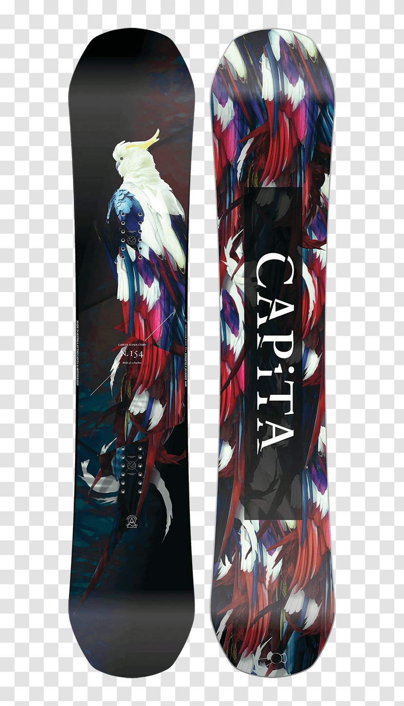 Bird Snowboard Feather CAPiTA Defenders Of Awesome (2017) Skiing - Capita Transparent PNG