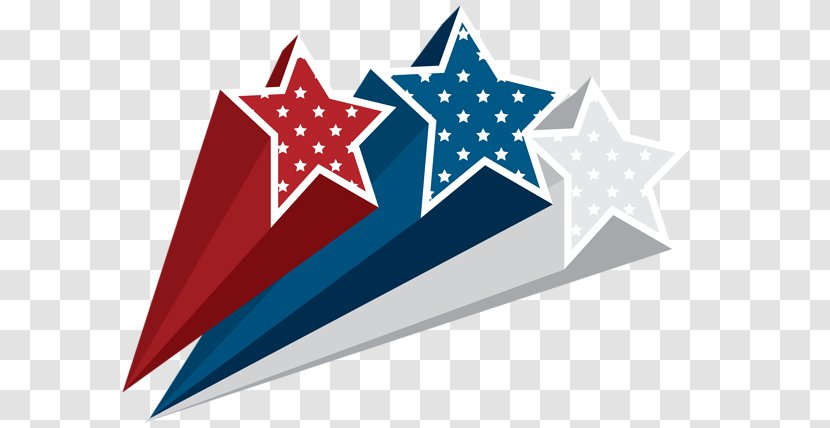 Flag Of The United States Independence Day Clip Art - Triangle - July Transparent PNG