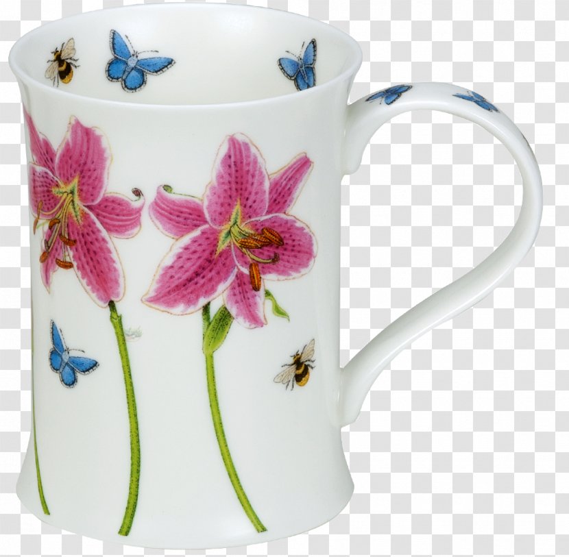 Coffee Cup Porcelain Saucer Mug Dunoon - Purple Transparent PNG