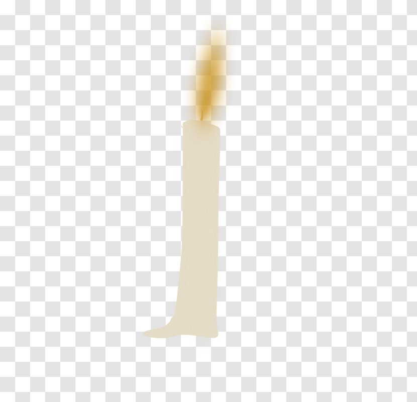 Angle Pattern - White - Picture Of A Lit Candle Transparent PNG
