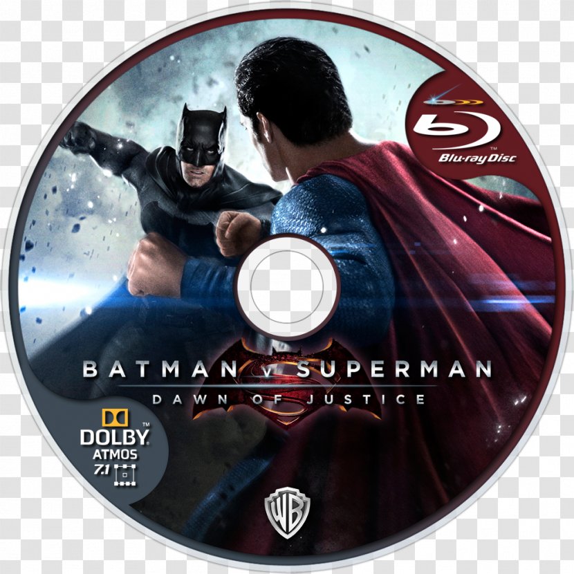 Batman Superman Wonder Woman Superhero Movie - Dvd Transparent PNG