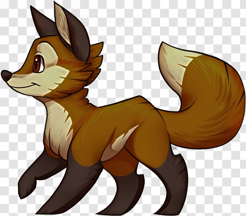 Red Fox Fennec Cartoon Swift - Animation Tail Transparent PNG