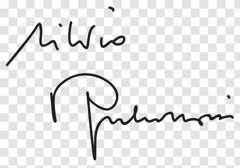 Prime Minister Of Italy Politician Forza Italia Signature Transparent PNG