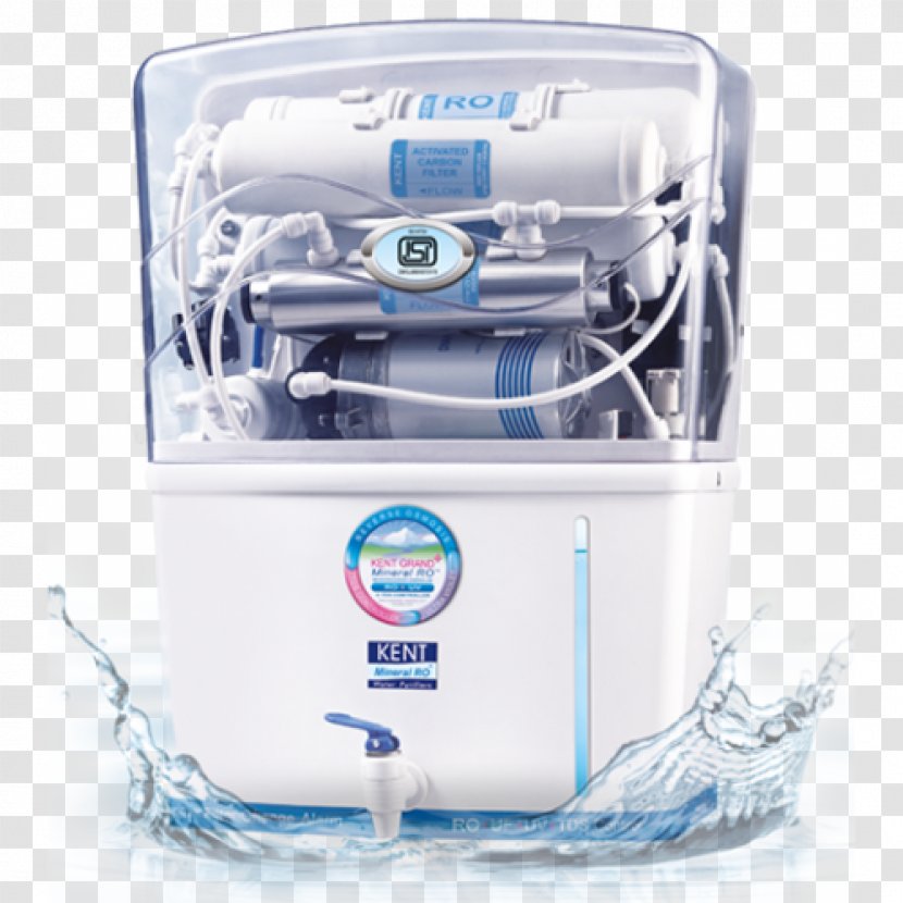 India Water Filter Purification Reverse Osmosis Kent RO Systems Transparent PNG