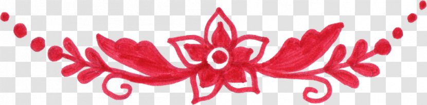 Red - Logo - Flower Transparent PNG