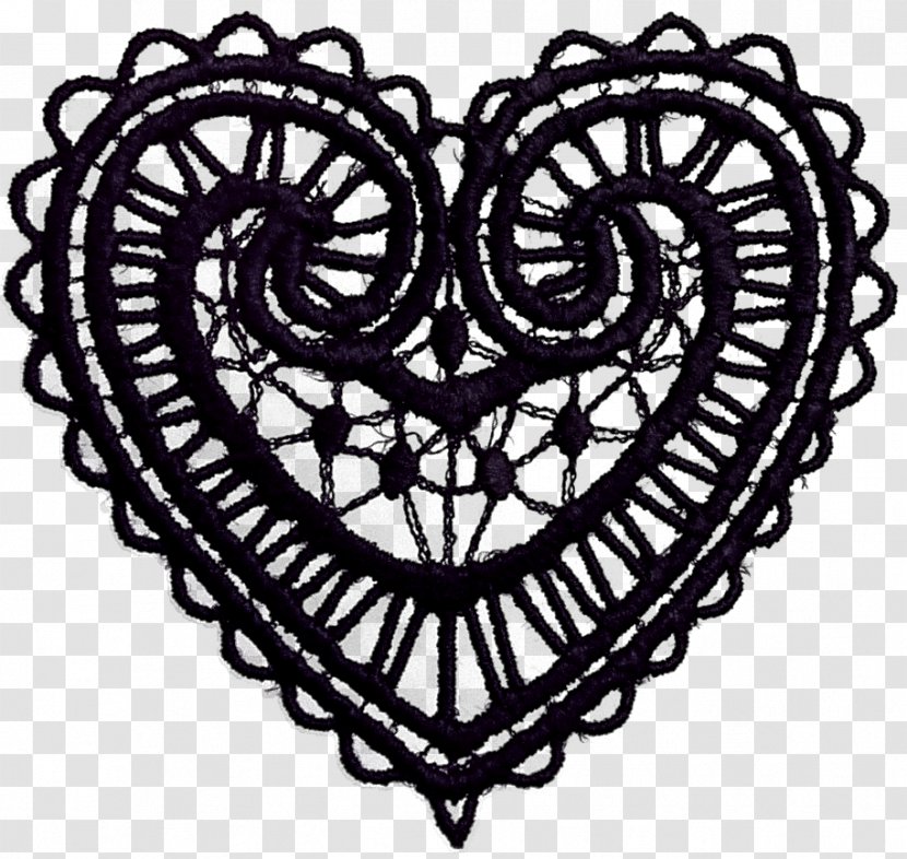 Lace Tattoo Heart Clip Art - Tree Transparent PNG