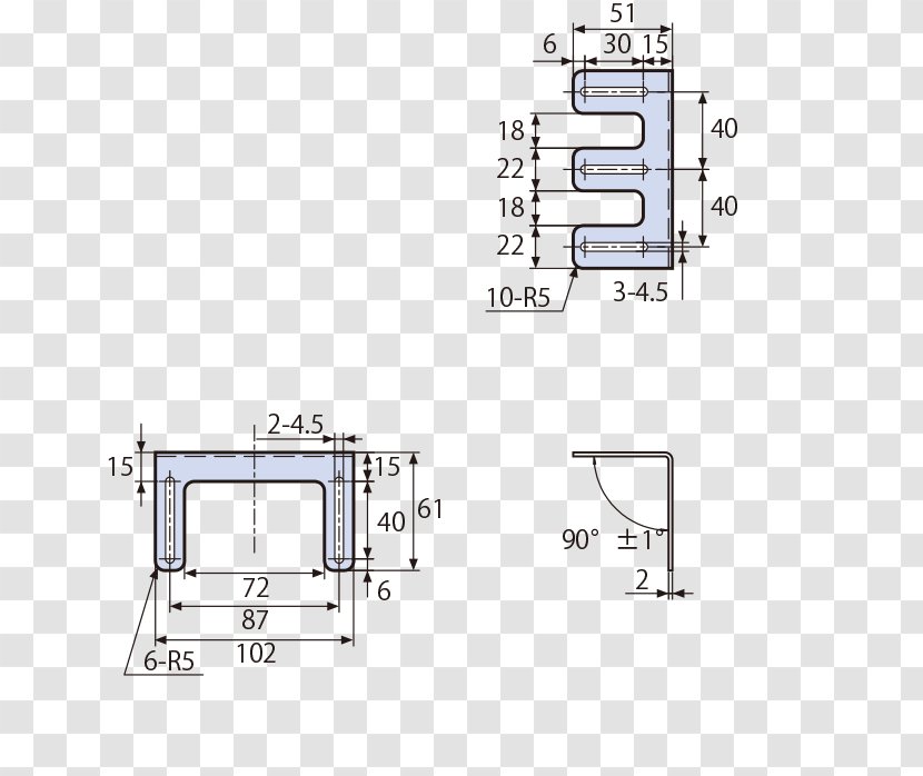 Engineering Technology Line Angle - Area Transparent PNG