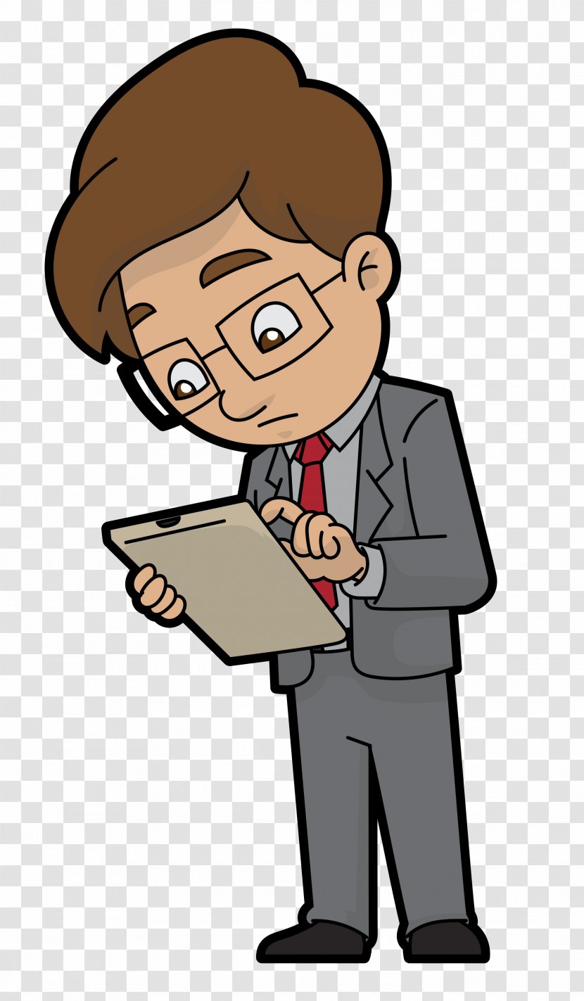 Clip Art Cartoon Businessperson Wikimedia Commons Illustration - Person - Businessman Transparent PNG