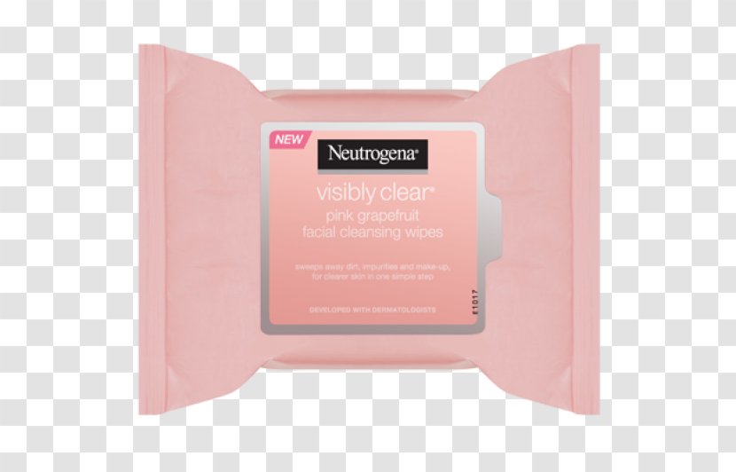 Cloth Napkins Cleanser Neutrogena - Pink - Grapefruit Transparent PNG