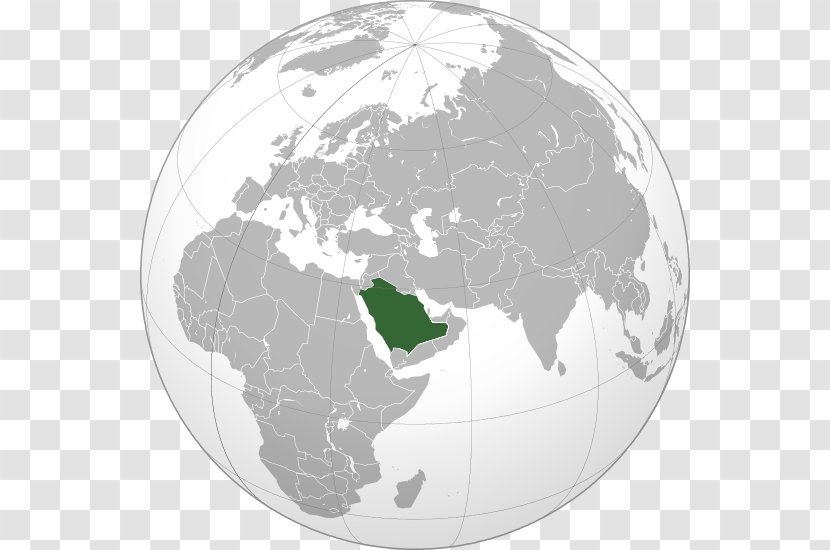 World Map Gulf Of Oman Atlas - Earth - Saudi Arabia Transparent PNG