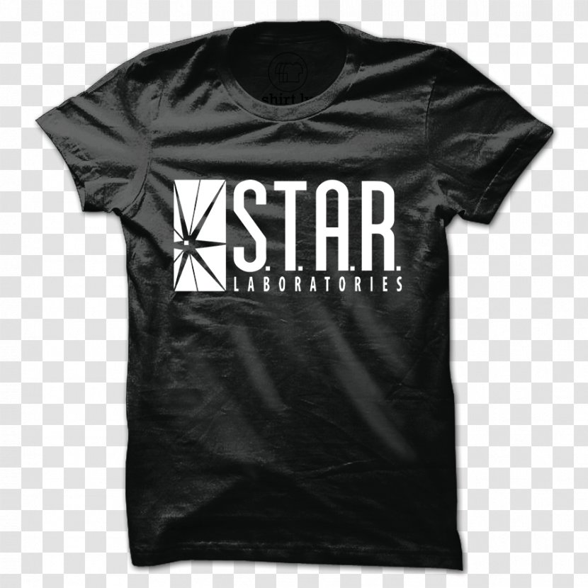 Long-sleeved T-shirt Hoodie Top - Star Lab Transparent PNG