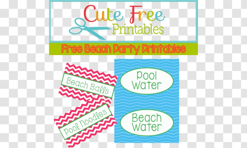 Birthday Party Favor Swimming Pool Food - Brand Transparent PNG