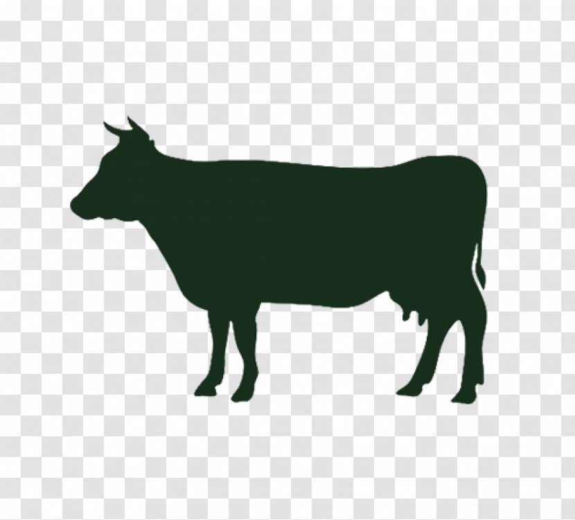 Beef Cattle Jerky Cut Of Meat - Silhouette - Cow Transparent PNG