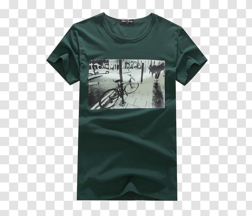 T-shirt Hoodie Top Fashion - Green T-shirts Transparent PNG