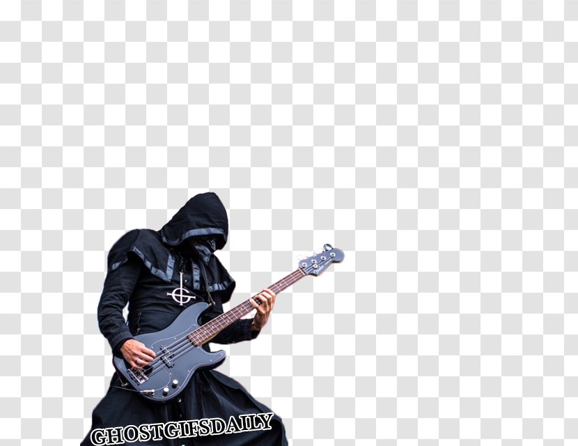 Bass Guitar Electric Microphone Slide - Cartoon Transparent PNG