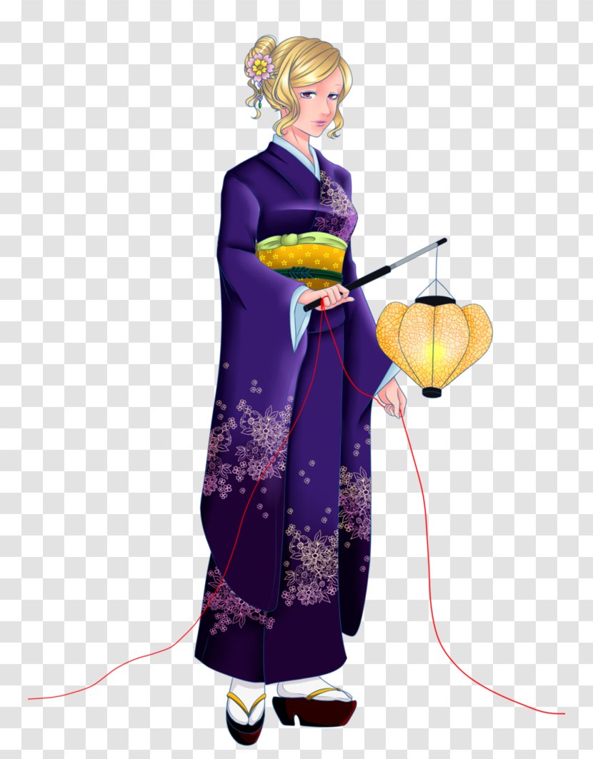 Robe Clothing Costume Design Outerwear - Lantern Festival Transparent PNG