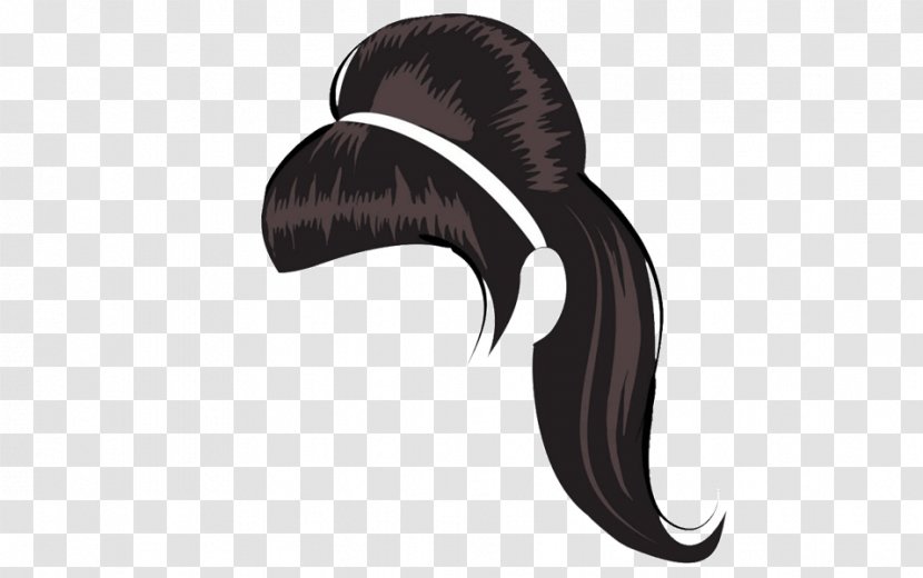 Ponytail Hairstyle Image Bangs Hairdresser - Beard Hair Transparent PNG