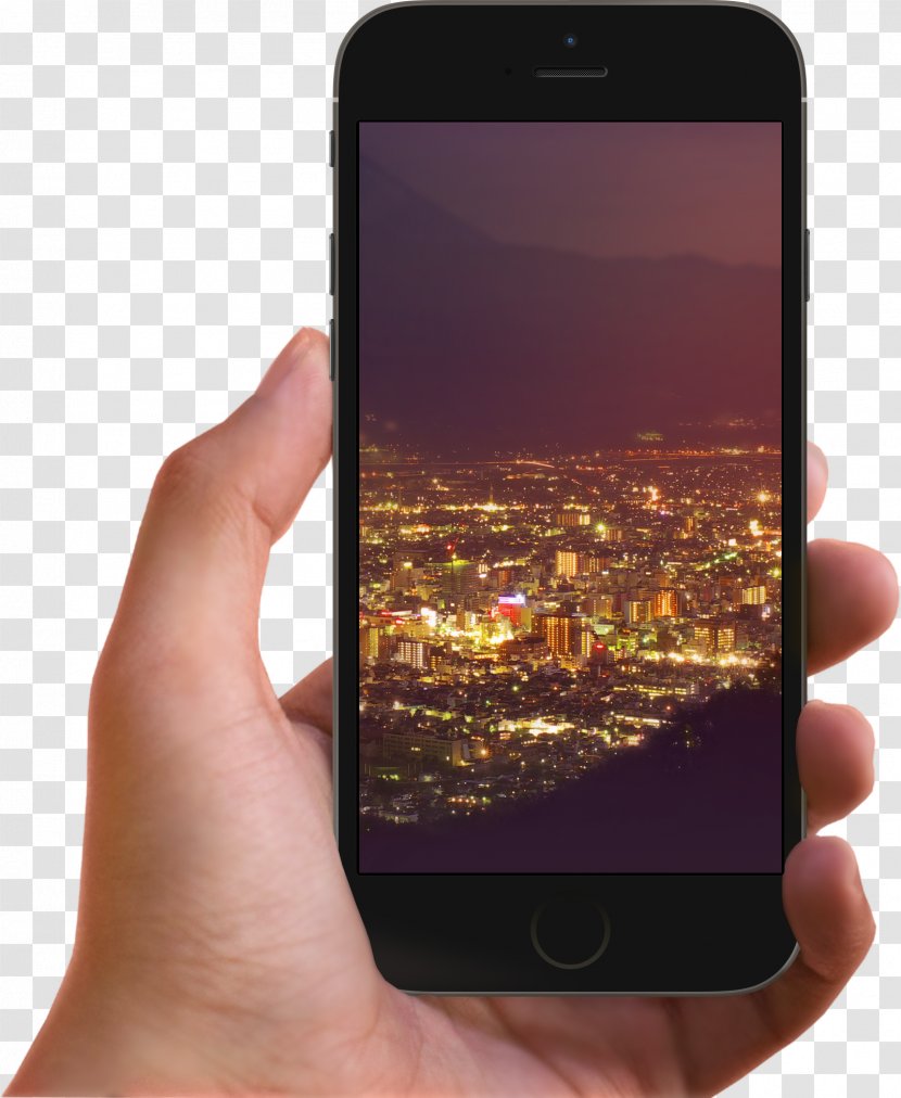 IPhone 6 Plus 6S Mockup IOS Smartphone - Remote Controls - Creative Mobile Phone Transparent PNG
