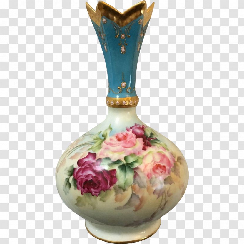 Limoges Porcelain Vase French - Chinese Transparent PNG