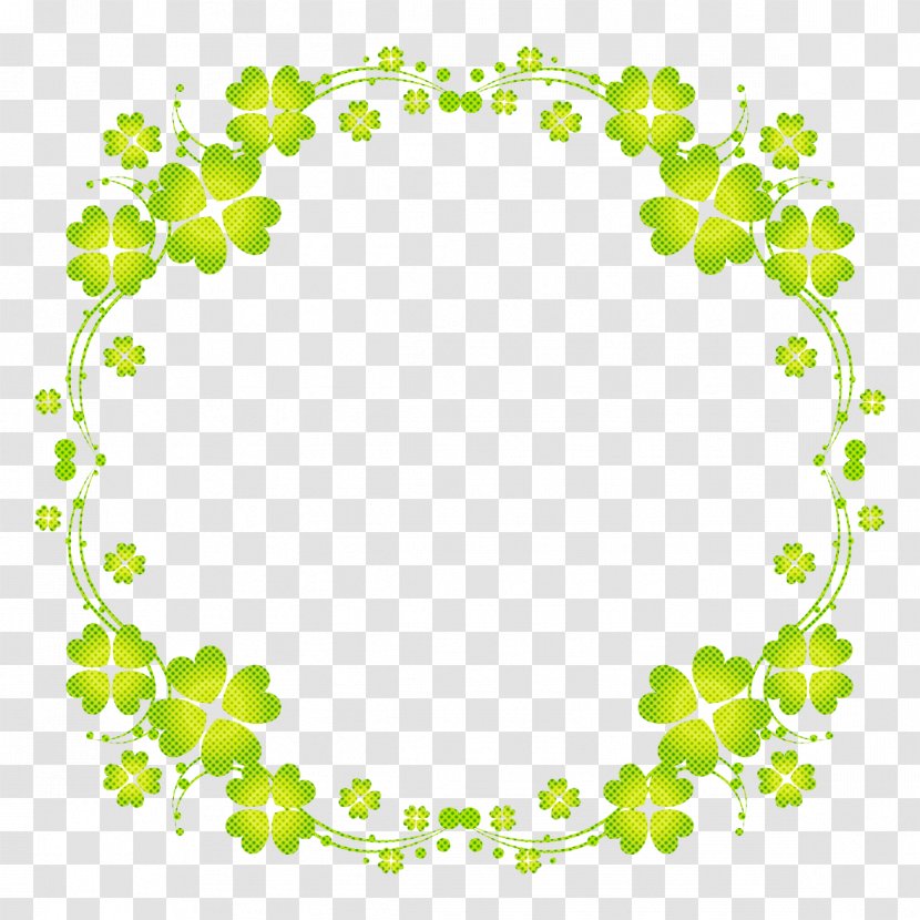 Green Leaf Plant Circle Transparent PNG