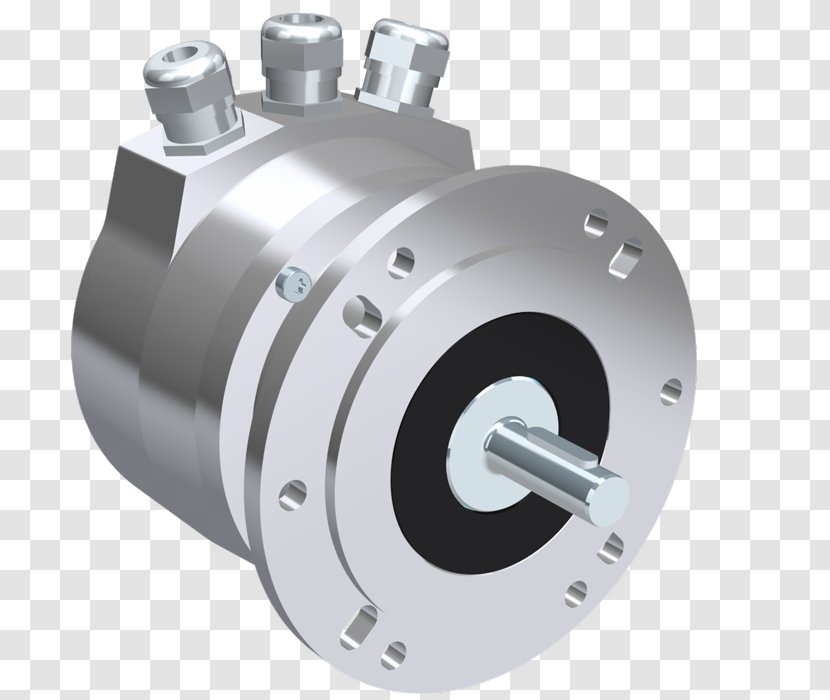 Rotary Encoder Leine & Linde AB Profibus Interface Angle - Electronic Component - Flange Transparent PNG