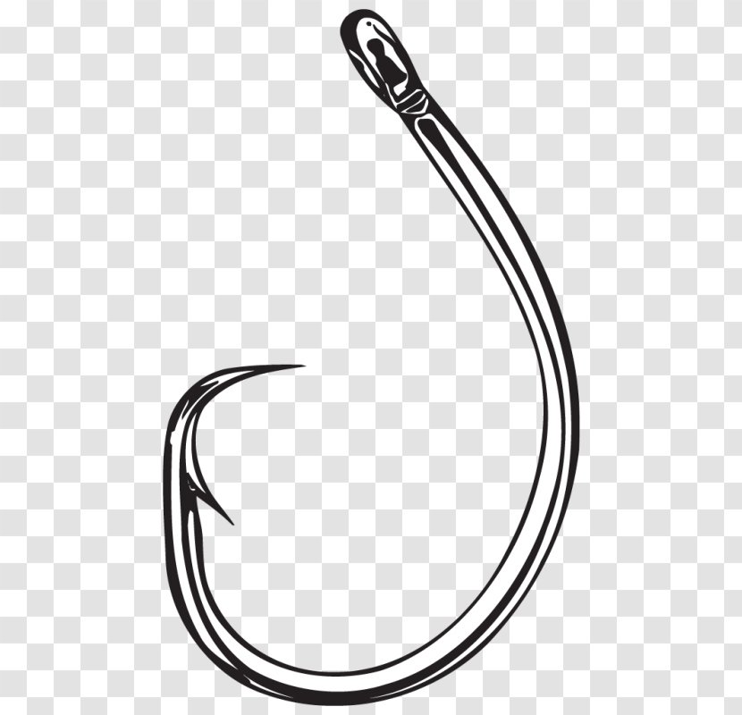 Fish Hook Circle Fishing Tackle Gamakatsu - Body Jewelry - Fish_hook Transparent PNG