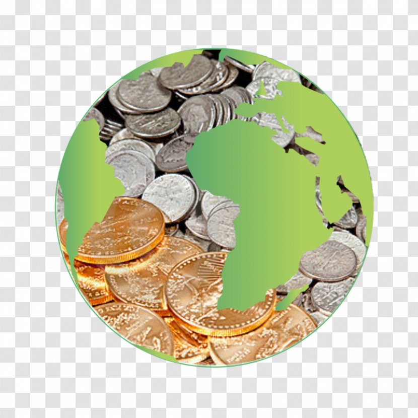 Gold Coin Silver - Money - Fractional Reserve Banking Transparent PNG