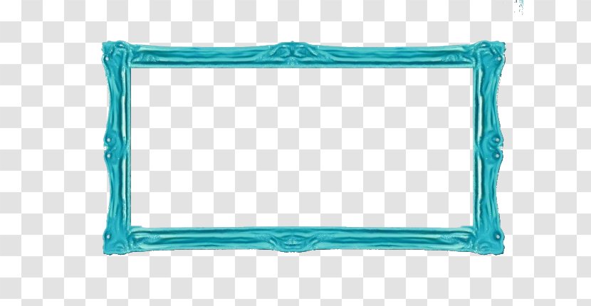Picture Frame - Future - Teal Transparent PNG