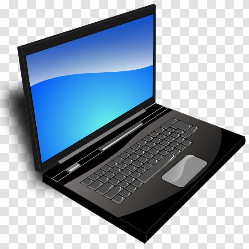 Laptop Dell Clip Art - Output Device Transparent PNG