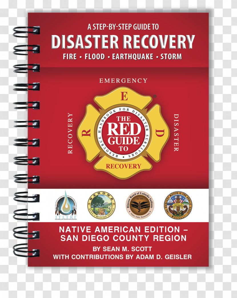 The Red Guide To Recovery: Resource Handbook For Disaster Survivors Publishing Recovery Preparedness - Text - Book Transparent PNG