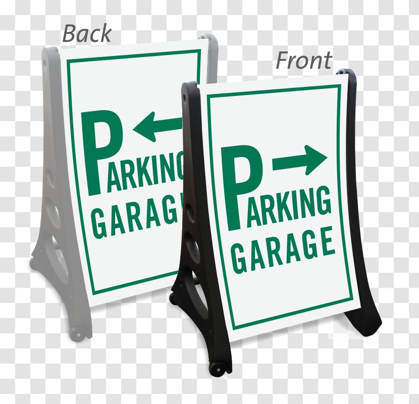 Signage Brand Sidewalk Parking - Utility - Directional Sign Transparent PNG