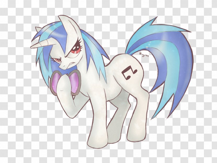 Pony Drawing Phonograph Record Disc Jockey Horse - Watercolor - Vinyl Transparent PNG