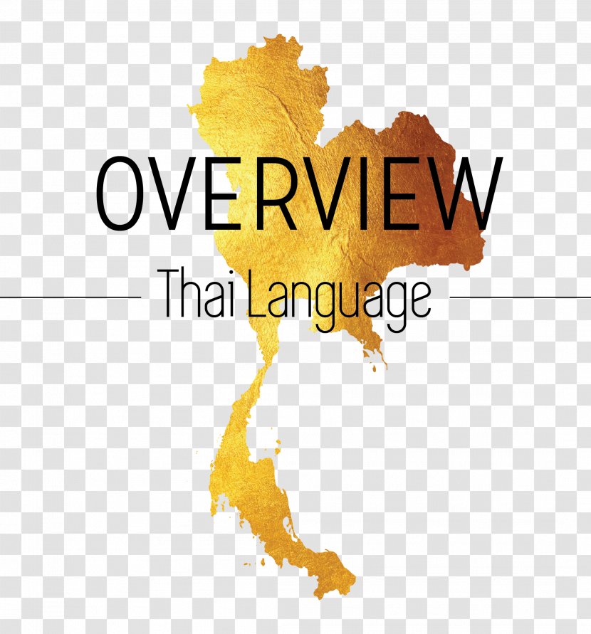 Map Flag Of Thailand - Thai Language Transparent PNG