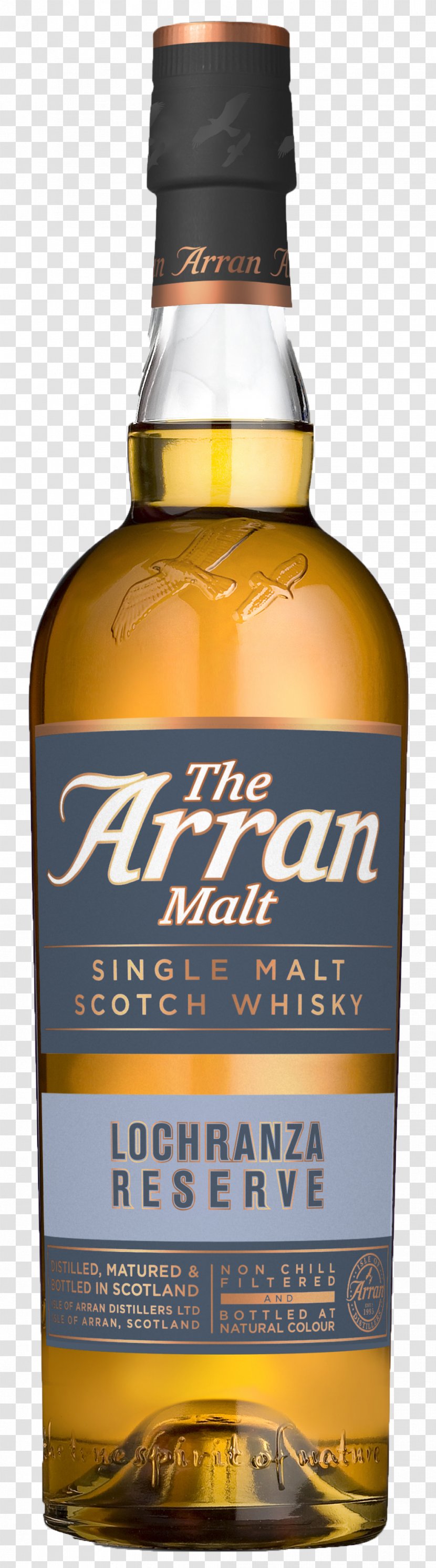 Arran Distillery Single Malt Whisky Scotch Whiskey - Wine Transparent PNG