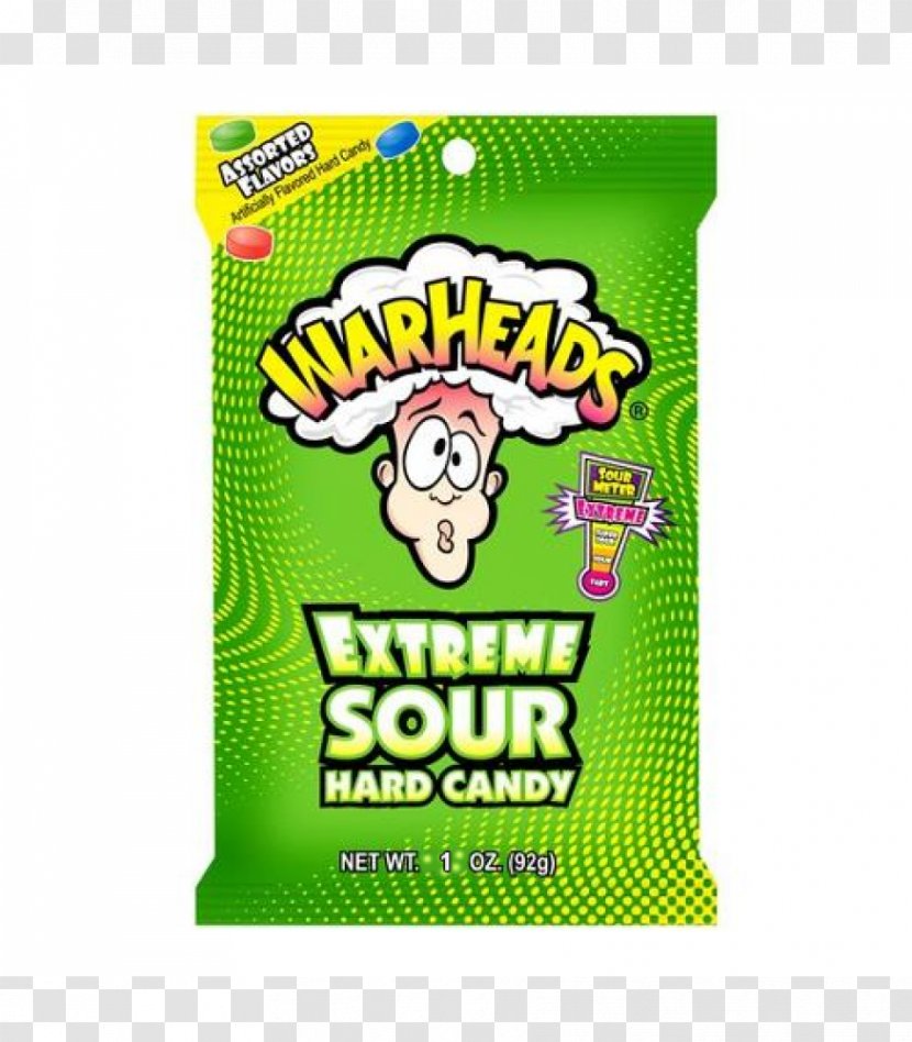 Sour Lollipop Warheads Hard Candy Transparent PNG