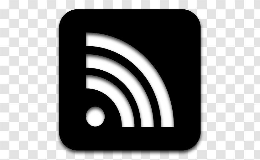 RSS Web Feed Blog - Data - Black Transparent PNG