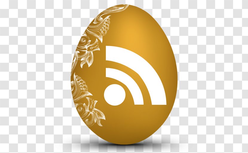 Easter Egg Symbol Sphere - Company - Rss White Transparent PNG