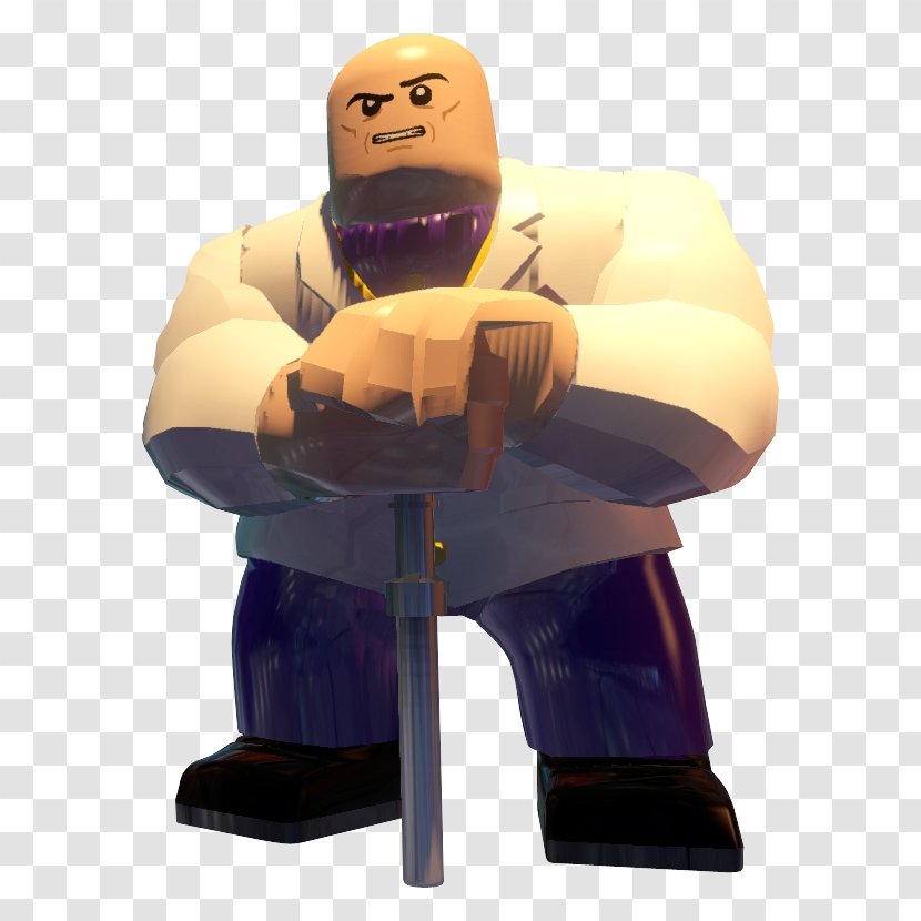 Lego Marvel Super Heroes 2 Kingpin Bullseye The Amazing Spider-Man - Fat Man Transparent PNG