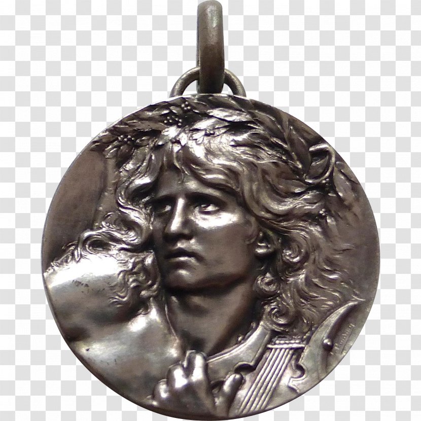 Locket Medal Bronze Silver Transparent PNG