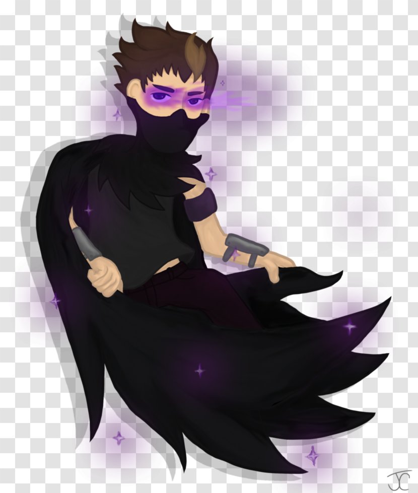 The Yogscast Minecraft Fan Art Drawing - Watercolor - Enderman Transparent Transparent PNG