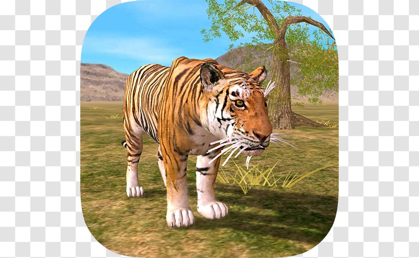 Tiger Adventure Black Simulator 3D Super PicaSim: Flight - Fauna Transparent PNG