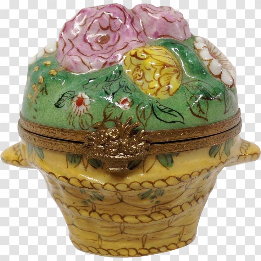Food Gift Baskets Ceramic - Flowerpot - Hand-painted Flower Material Transparent PNG