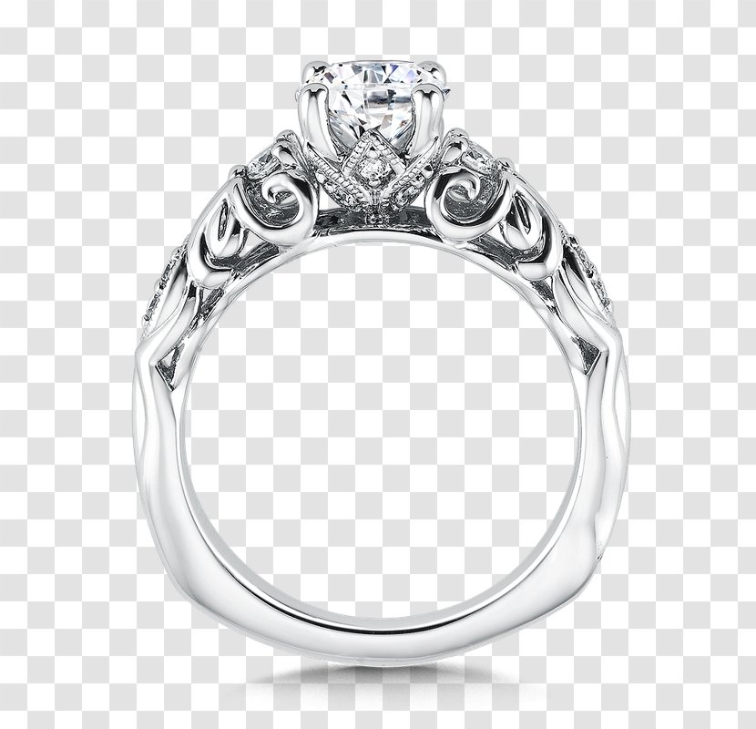 Engagement Ring Diamond Gold Carat - Wedding Ceremony Supply Transparent PNG