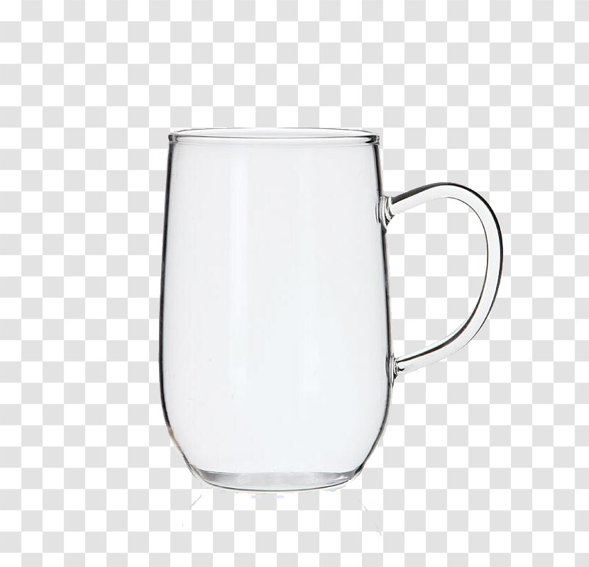 Coffee Cup Glass Mug - White Transparent PNG