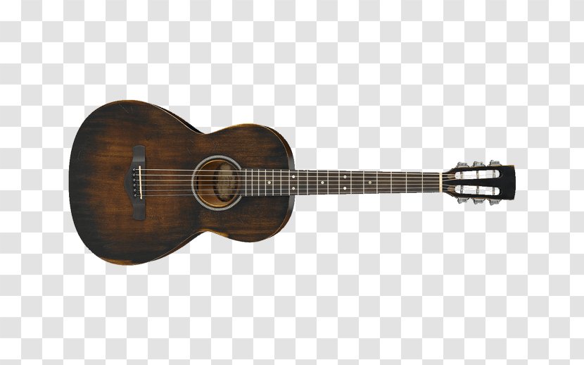 Sunburst Acoustic Guitar Ibanez Artwood Vintage AVN9 Musical Instruments - Flower Transparent PNG