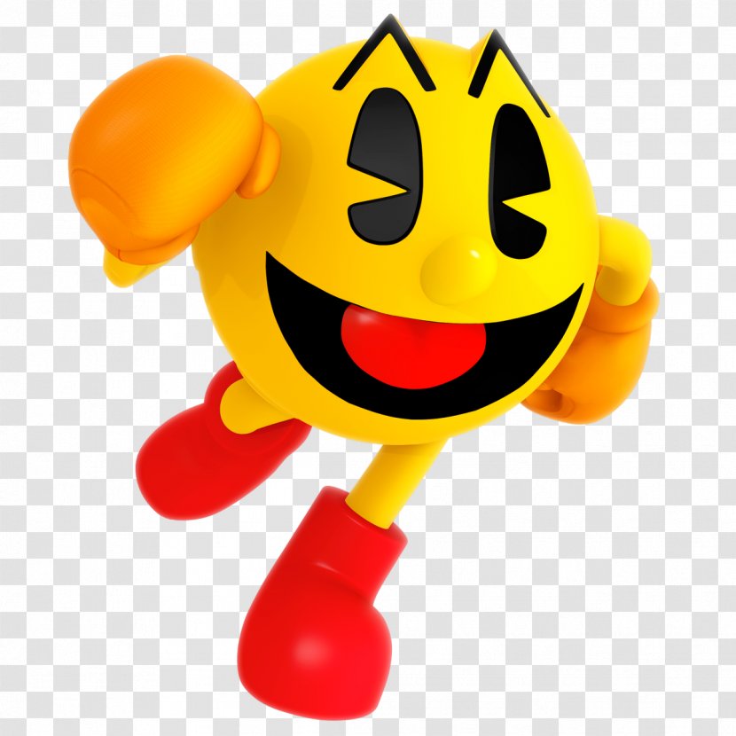 Pac-Man World 2 3 Ms. - Orange - Pac Man Transparent PNG