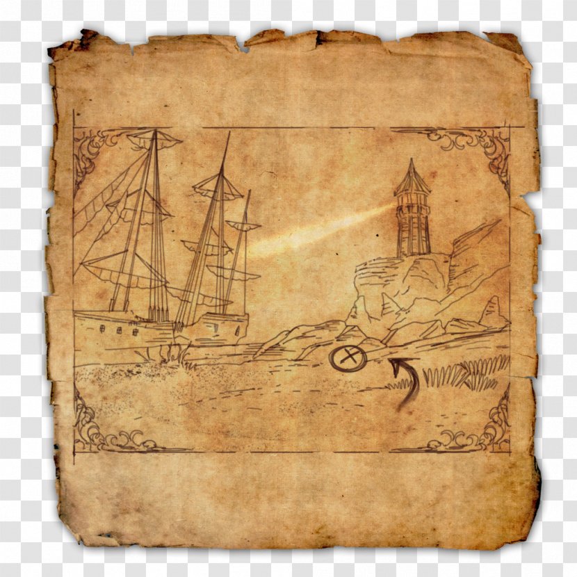 The Elder Scrolls Online II: Daggerfall Rift Treasure Map Cyrodiil - Frame Transparent PNG