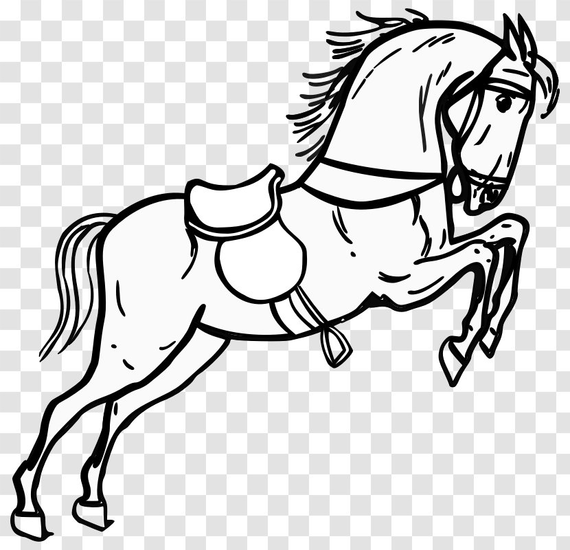 Tennessee Walking Horse Equestrian Jumping Clip Art - Colt - Graduation Cap Drawings Transparent PNG